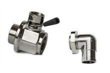Load image into Gallery viewer, EZ Drain 1/2-20 Oil Drain Valve With 90 Degree Adapter Old Cutlass 442 Toronado