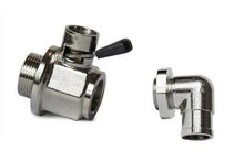 Load image into Gallery viewer, EZ Drain 1/2-20 Oil Drain Valve With 90 Degree Adapter Old Cutlass 442 Toronado