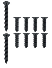 Load image into Gallery viewer, Door Jamb Sill Plate Black Screw Set 1982-1992 Firebird/Trans AM and Camaro