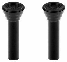 Load image into Gallery viewer, OER Black Color Keyed Interior Door Lock Knob Set 1961-1966 Nova Impala Truck