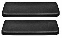 Load image into Gallery viewer, OER Rear Armrest Pad Set Black 1962-1964 Chevy II Nova 1965-1967 Bel Air