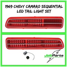 Load image into Gallery viewer, United Pacific Super Bright LED Sequential Tail Light Set For 1969 Chevy Camaro