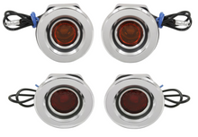 Load image into Gallery viewer, Trim Parts Flat Side Marker Light Set 1968 Roadrunner Satellite Fury GTX Polara