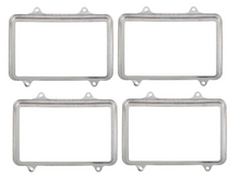 Load image into Gallery viewer, OER Rectangular Style Headlamp Retaining Bezel Set 1976-1980 Firebird Models