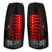 Load image into Gallery viewer, United Pacific Smoked LED Tail Light Set For 1988-1998 Chevy and GMC Trucks