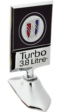 Load image into Gallery viewer, OER Turbo 3.8 Hood Ornament and Base For 1984-1987 Buick Regal Limited T-Type