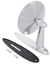 Load image into Gallery viewer, OER Chrome Convex Outer Door Mirror For 1955-1957 Bel Air 150 210 and Nomad