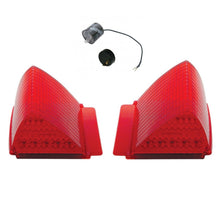 Load image into Gallery viewer, United Pacific 1967 Chevy Chevelle Malibu LED Tail Lamp Light Set w/ LED Flasher