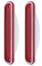 Load image into Gallery viewer, United Pacific Side Marker Light Lens Set With SS Trim 1973-1980 Chevy Trucks