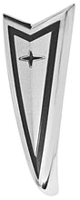 Load image into Gallery viewer, Nose Panel Arrowhead Emblem For 1969 Pontiac GTO and LeMans Made in the USA