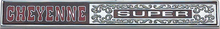 Load image into Gallery viewer, Trim Parts "Cheyenne Super" Dash Panel Glovebox Emblem For 1972 Chevy Trucks USA
