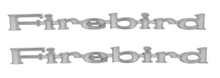 Load image into Gallery viewer, Trim Parts Front Fender Emblem Set with Hardware 1967-1969 Pontiac Firebird