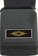 Load image into Gallery viewer, OER Standard Black Seat Belt 1964-1966 Impala Nova Chevelle Bel Air Biscayne