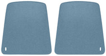Load image into Gallery viewer, OER Light Blue Bucket Seat Back Panel Set 1967-70 Pontiac Firebird/Chevy Camaro