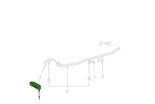 Load image into Gallery viewer, GM NOS 5976010 Rear Side Right Hand Red Marker Lamp Lens 1993-2002 Chevy Camaro