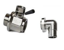 Load image into Gallery viewer, EZ Oil Drain 14mm-1.5 Thread Oil Drain Valve Set Chevy Truck Duramax Engines 6.6