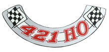 Load image into Gallery viewer, 421 High Output Air Cleaner Decal 1962-1963 Bonneville Grand Prix and Catalina