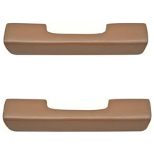 Load image into Gallery viewer, OER Dark Saddle Arm Rest Pad Set 1971 Pontiac Firebird 1970-1971 Chevy Camaro