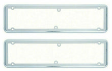 Load image into Gallery viewer, OER Chrome Hood Louver Bezel Set 1968-1972 Chevy II Nova SS Super Sport Models