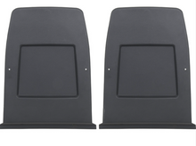 Load image into Gallery viewer, OER Black Bucket Seat Back Panel Set For 1973-1979 Nova Skylark Omega Ventura
