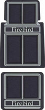 Load image into Gallery viewer, OER 4 PC Black/Gray Carpet Floor Mat Set 1967-2002 Pontiac Firebird & Trans AM