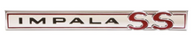 Load image into Gallery viewer, Trim Parts SS Trunk Lid Emblem 1964 Chevy Impala Models Made in the USA