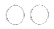 Load image into Gallery viewer, OER Headlamp Retaining Ring Set 1941-1975 Firebird Camaro Nova Monte Carlo Truck