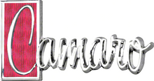 Load image into Gallery viewer, OER Reproduction Rear Trunk Emblem 1971-1973 Chevy Camaro Models