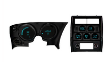 Load image into Gallery viewer, Intellitronix Teal LED Digital Gauge Cluster 1968-1977 Chevy Corvette Models