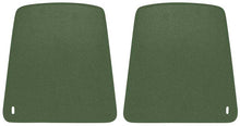 Load image into Gallery viewer, OER Dark Green Bucket Seat Back Panel Set 1967-70 Pontiac Firebird/Chevy Camaro