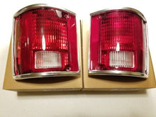 Load image into Gallery viewer, OER Tail Lamp Lens Set With Trim For 1973-1987 Chevy and GMC Trucks