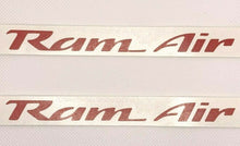 Load image into Gallery viewer, Red Ram Air Overlay Decal Set 1993-2003 Pontiac Firebird/Trans AM