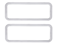 Load image into Gallery viewer, United Pacific Stainless Parking Light Bezel Set For 1973-1980 Chevy/GMC Truck