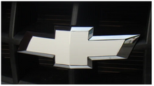 Load image into Gallery viewer, Flat Black Front Bowtie Overlay Decal For 2010-2013 Chevy Camaro Models