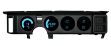 Load image into Gallery viewer, Intellitronix Teal LED Digital Dash Gauge Cluster 1982-1990 Firebird & Trans AM