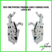 Load image into Gallery viewer, OER Door Latch Set For 1970-1981 Pontiac Firebird and Chevy Camaro