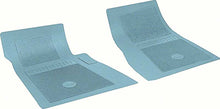 Load image into Gallery viewer, OER 2 Piece Light Blue Front Bow Tie Floor Mat Set 1962-1978 Chevrolet Vehicles