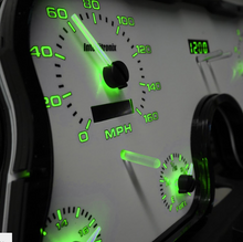 Load image into Gallery viewer, Intellitronix Analog Green LED Gauge Cluster Panel For 1967-1972 Chevy Trucks