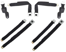 Load image into Gallery viewer, OER 4 Piece Deluxe Interior Seat Belt Set For 1968-1969 Firebird and Camaro