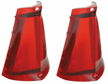 Load image into Gallery viewer, RestoParts Tail Fin Tail Lamp Lens Set 1964 Cadillac Deville Eldorado Fleetwood