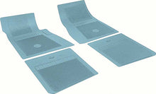 Load image into Gallery viewer, OER 4 Piece Light Blue Floor Mat Set With Bow Tie 1958-1981 Chevrolet Models