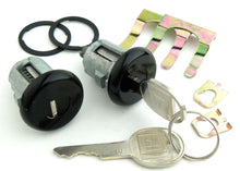 Load image into Gallery viewer, Door Lock Set With Black Caps 1993-2001 Pontiac Firebird Trans AM & Chevy Camaro