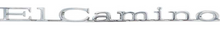 Load image into Gallery viewer, OER Reproduction Chrome Front Fender Emblem Set 1971-1975 Chevy EL Camino Models