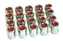 Load image into Gallery viewer, Red Center Rally II Rim Wheel Lug Nut Set 1967-1981 GTO Firebird Grand Prix