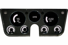 Load image into Gallery viewer, Intellitronix White LED Digital Gauge Cluster Panel 1967-1972 Chevy Trucks