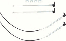 Load image into Gallery viewer, OER K4012 Kick Panel Cable Set With Knobs 1969 Firebird and Camaro w/o A/C