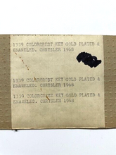 Load image into Gallery viewer, Original NOS Key Mate 1339 Colorcrest Gold Plated Key Blank For 1968 Chrysler