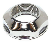 Load image into Gallery viewer, OER 11/16" ID Chrome Antenna Bezel Nut 1969 Firebird Camaro Impala Bel Air