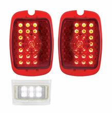 Load image into Gallery viewer, United Pacific 27 LED Sequential Tail Light Set 1937-38 Chevy Car/1940-53 Truck