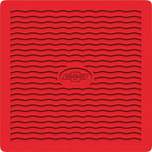 Load image into Gallery viewer, OER 2 Piece Bow Tie Accessory Floor Mat Set Red 1955-56 Chevy Bel Air 150 210